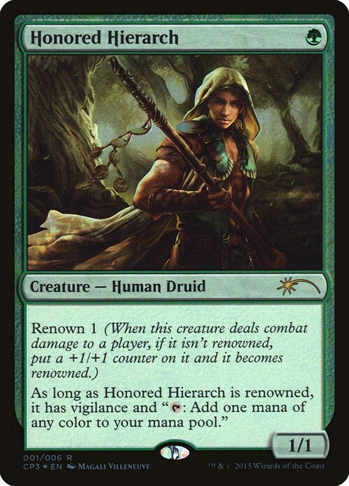 Honored Hierarch Card Front