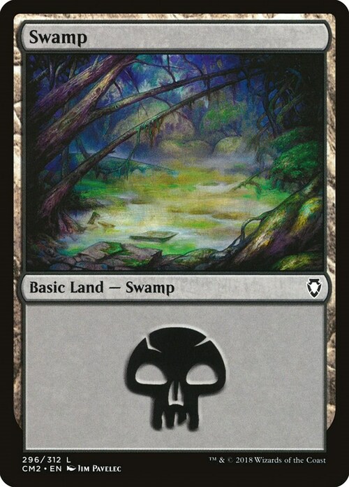 Swamp Card Front