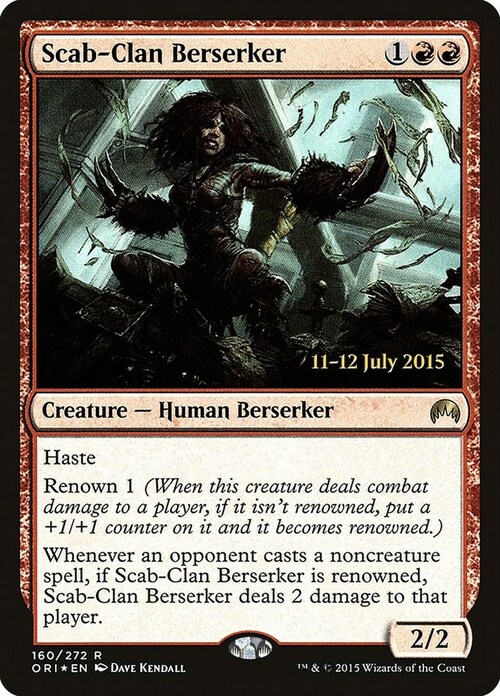 Scab-Clan Berserker Card Front