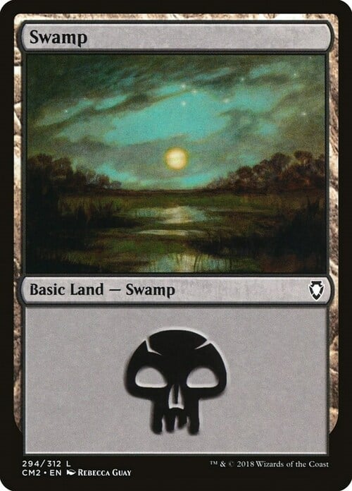 Swamp Card Front