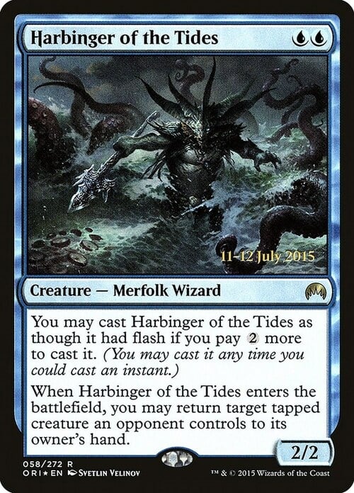 Harbinger of the Tides Card Front