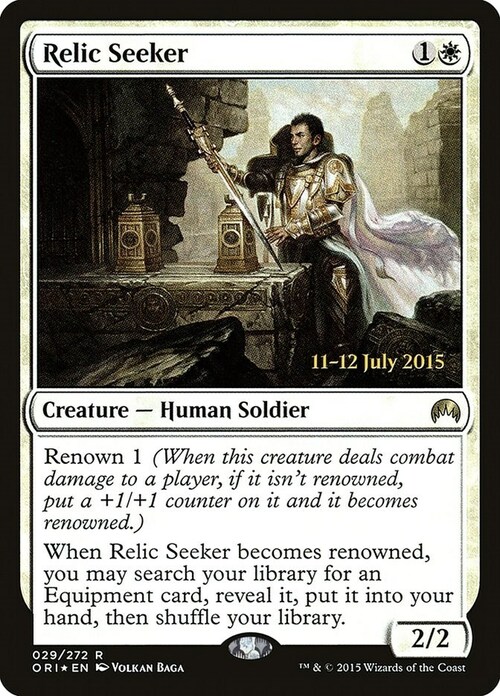 Relic Seeker Card Front