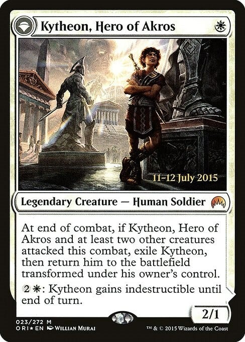 Kytheon, héroe de Akros // Gideon, forjado en la batalla Frente