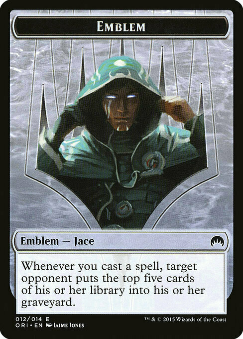 Jace, Telepath Unbound Emblem Card Front