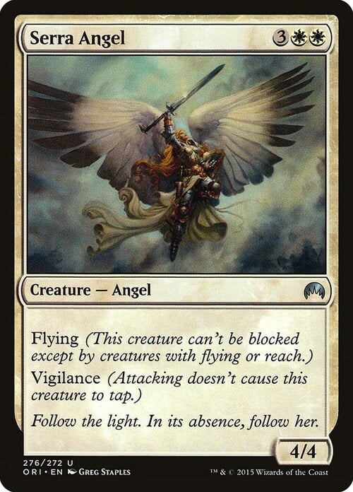 Serra Angel Card Front