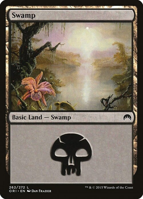 Swamp Card Front