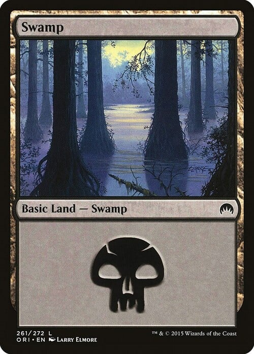 Swamp Card Front