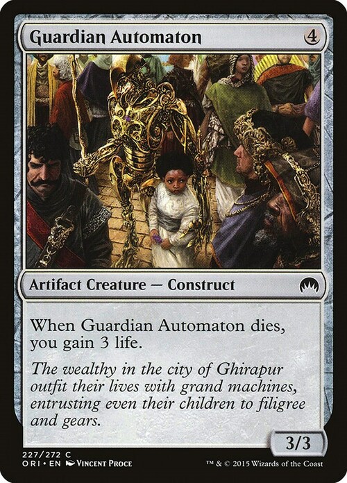 Automa Guardiano Card Front