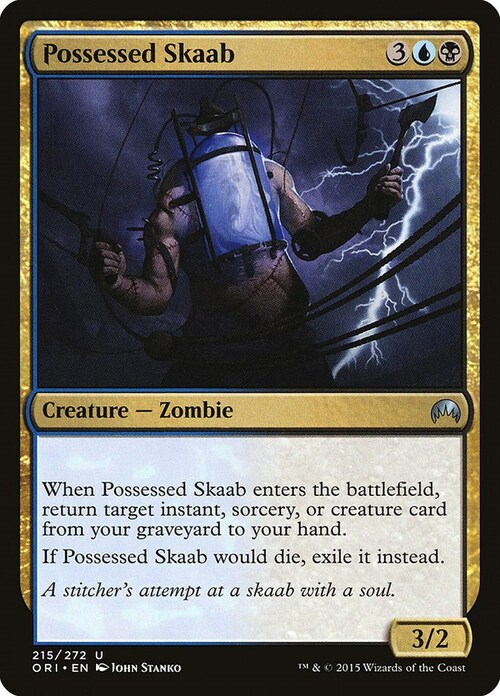 Possessed Skaab Card Front