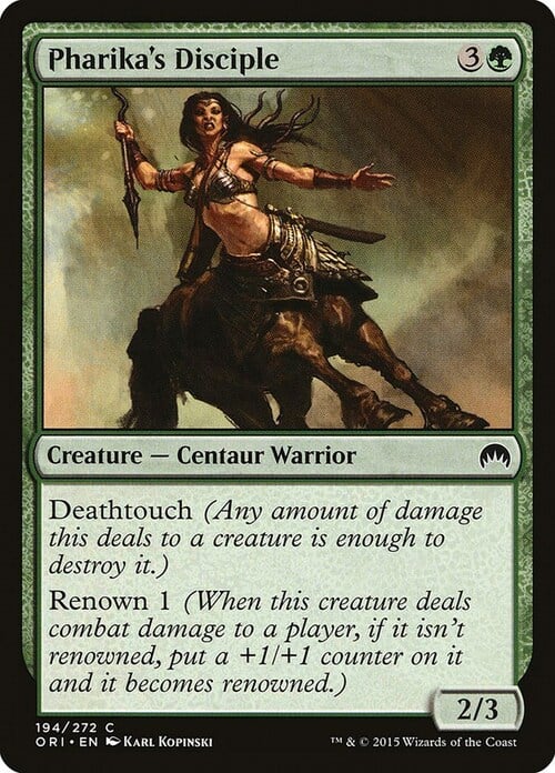 Pharika's Disciple Card Front