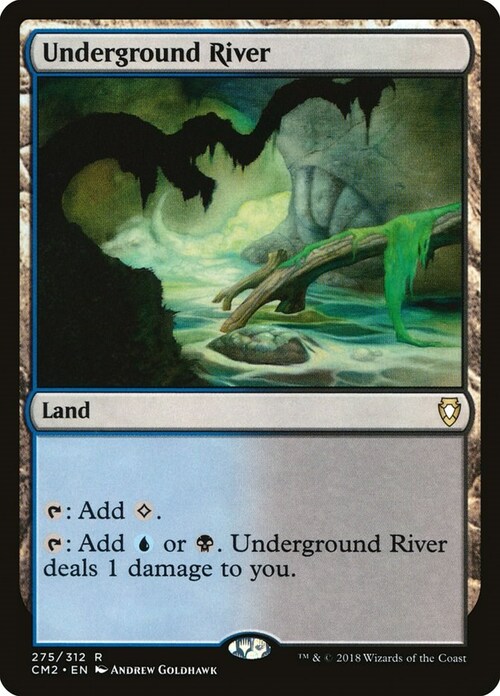 Underground River Card Front