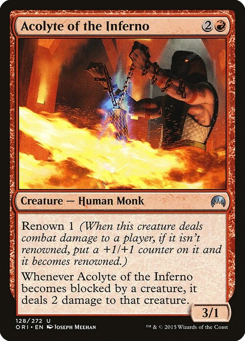 Acolyte of the Inferno Card Front