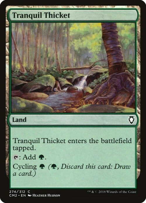 Tranquil Thicket Card Front