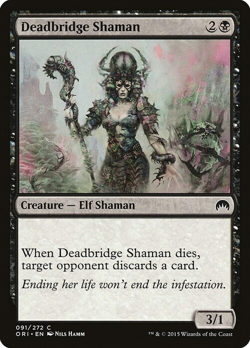 Deadbridge Shaman Card Front