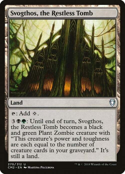 Svogthos, the Restless Tomb Card Front