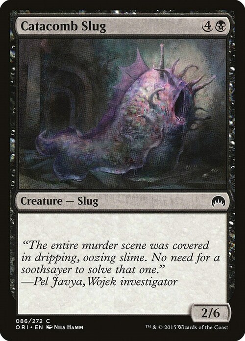 Catacomb Slug Card Front
