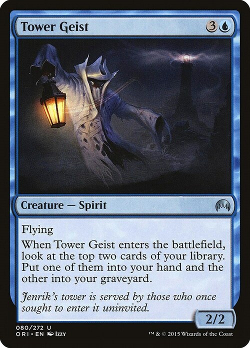 Tower Geist Card Front