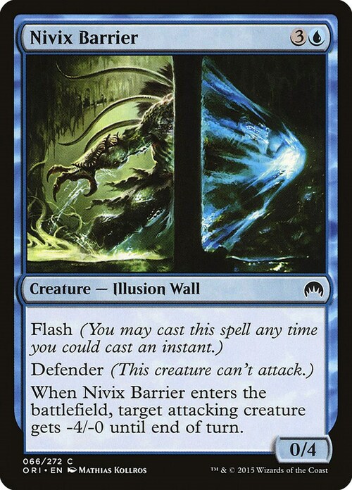 Nivix Barrier Card Front