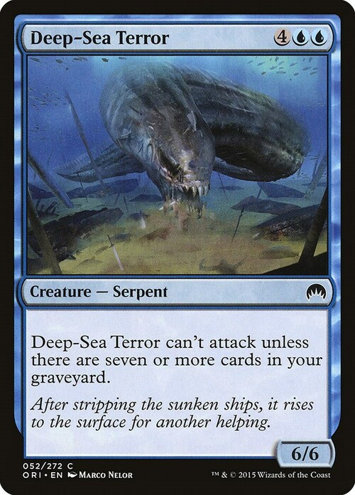 Deep-Sea Terror Card Front