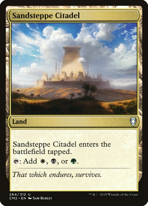 Sandsteppe Citadel Card Front