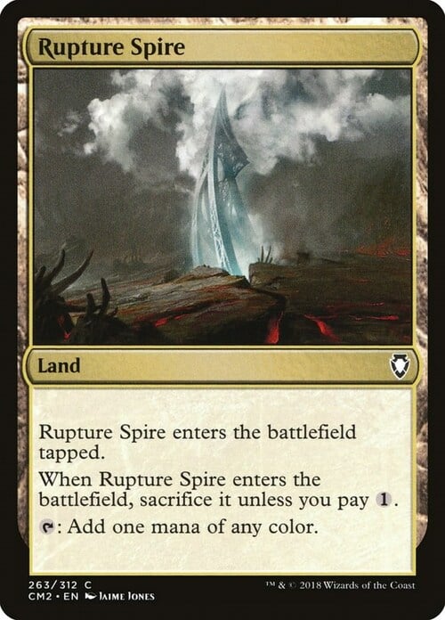 Rupture Spire Card Front