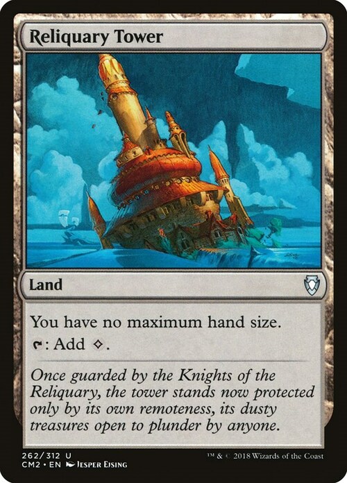 Reliquary Tower Card Front
