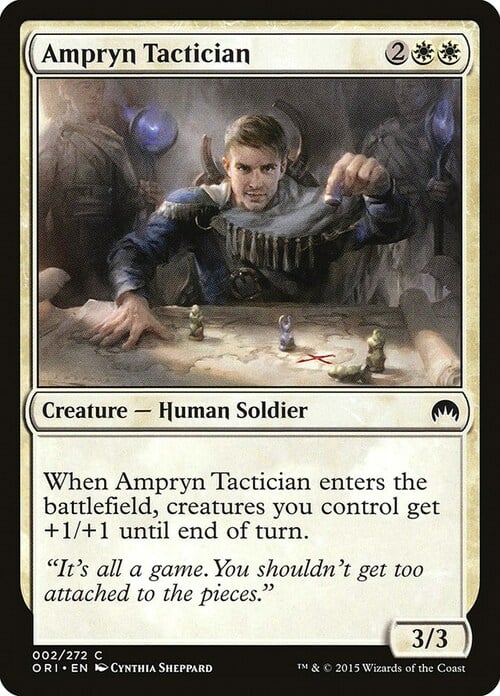Ampryn Tactician Card Front