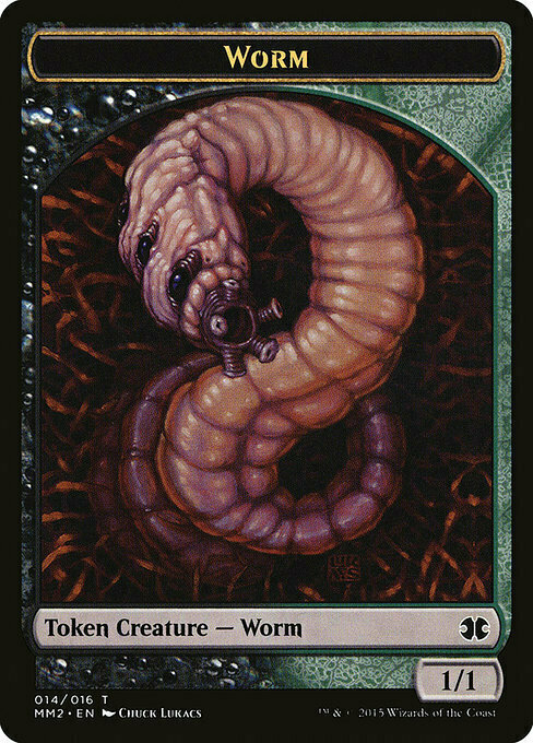 Worm Card Front