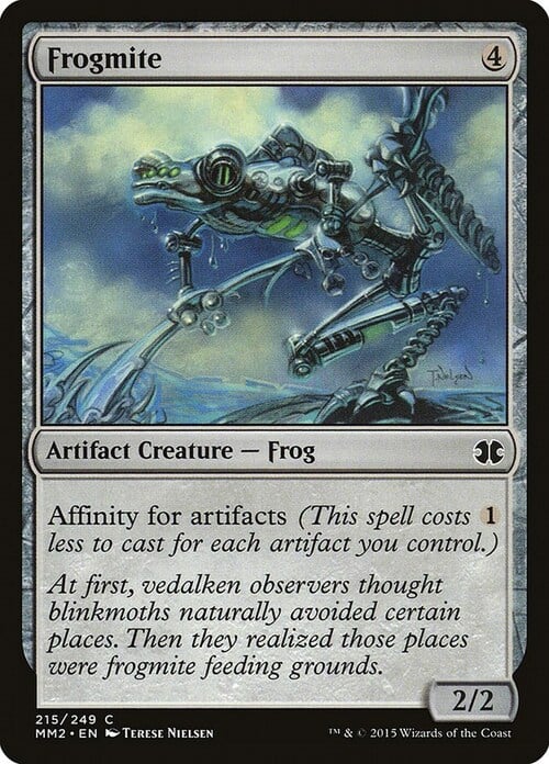 Frogmite Card Front