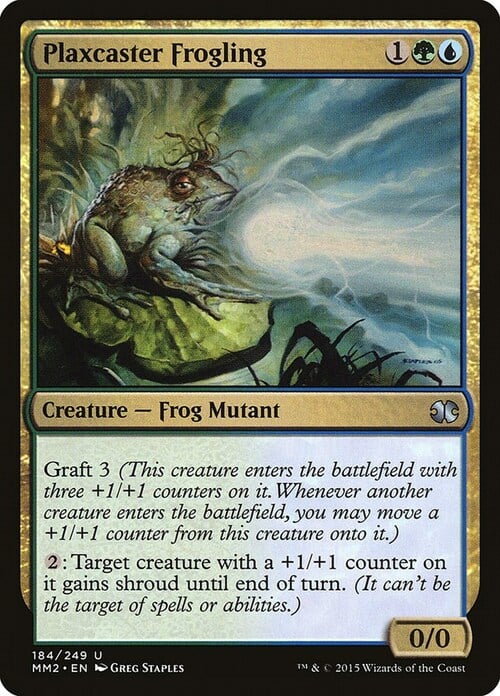 Plaxcaster Frogling Card Front