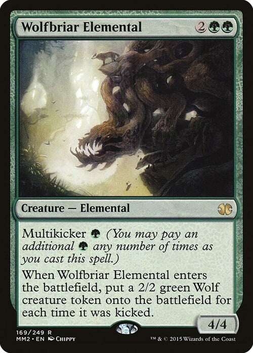 Wolfbriar Elemental Card Front