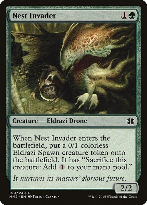 Nest Invader Card Front