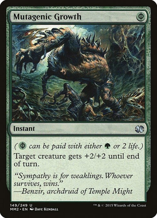 Mutagenic Growth Card Front