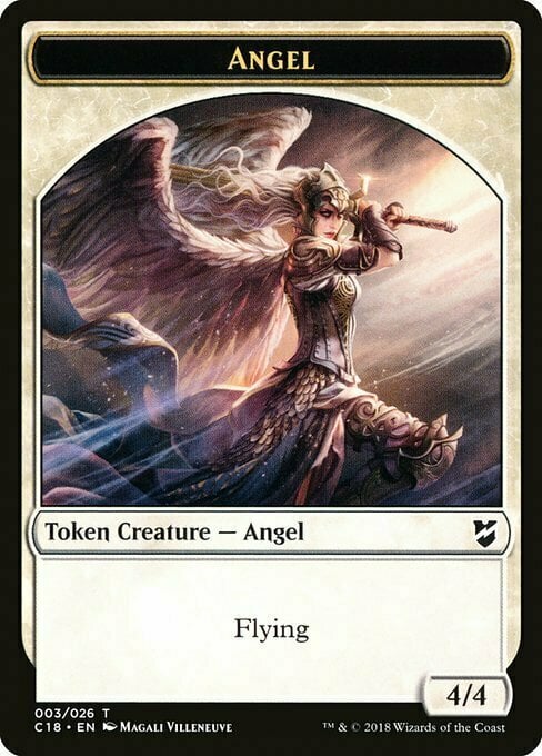 Angel // Cat Token Card Front
