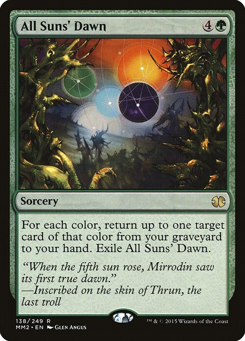 All Suns' Dawn Card Front