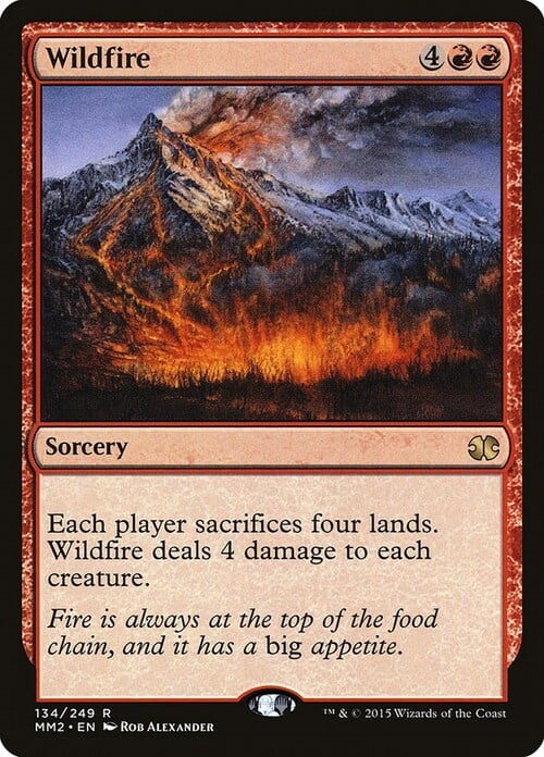 Incendio Selvaggio Card Front