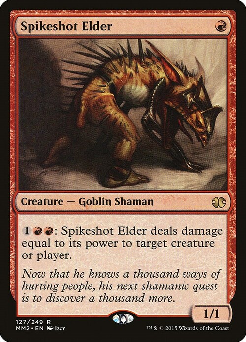 Spikeshot Elder Card Front