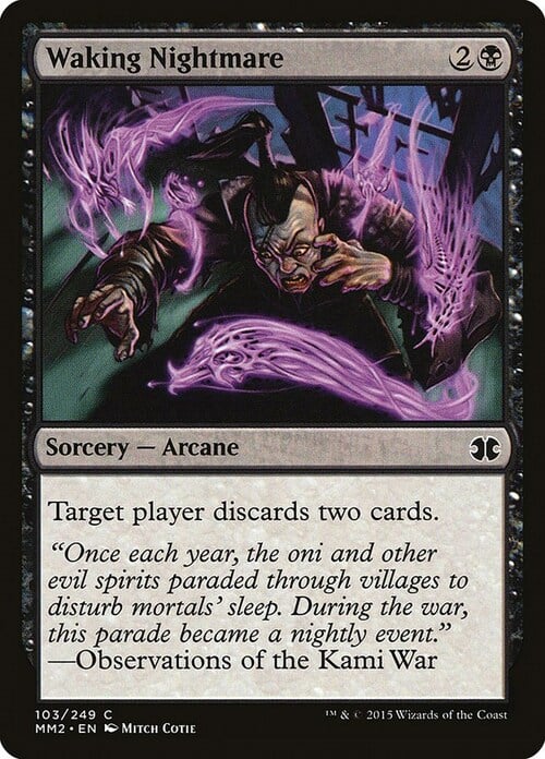 Waking Nightmare Card Front