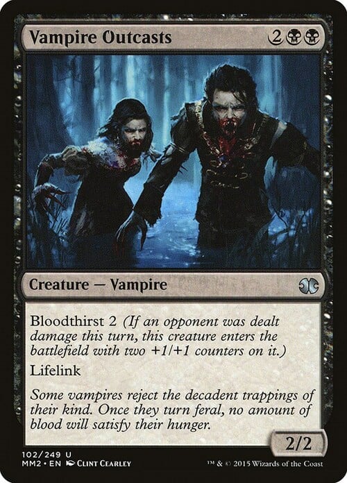 Vampiri Reietti Card Front