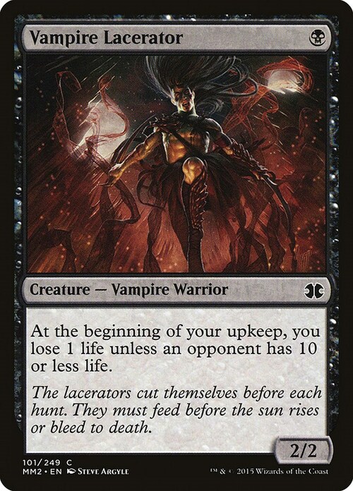 Vampire Lacerator Card Front